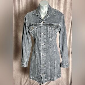 Helmut Lang Denim Mini Dress Size Large